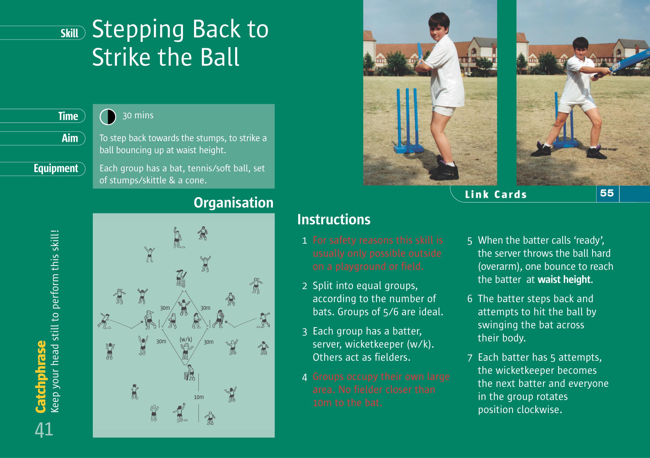 Session planning and activities